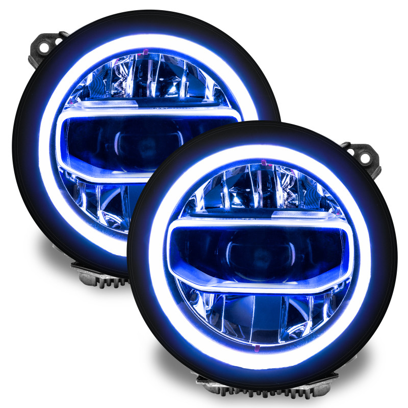 Oracle Jeep Wrangler JL/Gladiator JT RGB+W Headlight DRL Kit - ColorSHIFT w/o Cntrl - 1346-334