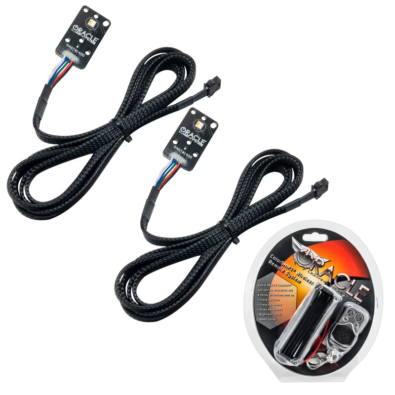 Oracle 20-21 Toyota Supra GR RGB+A Headlight DRL Upgrade Kit - ColorSHIFT - 1400-330