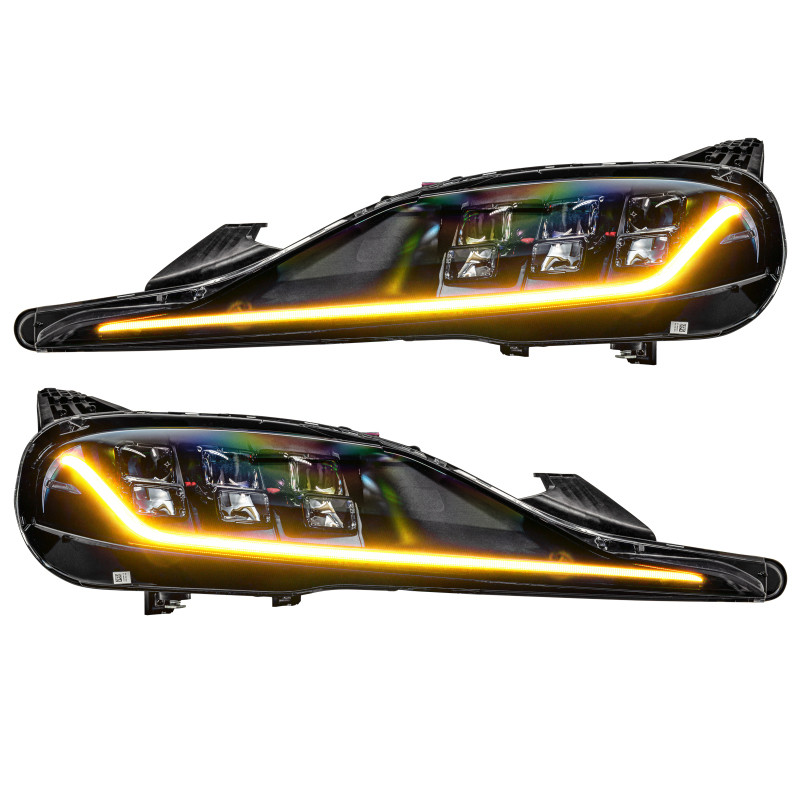 Oracle 20-21 Toyota Supra GR RGB+A Headlight DRL Upgrade Kit - ColorSHIFT 2 - 1400-333