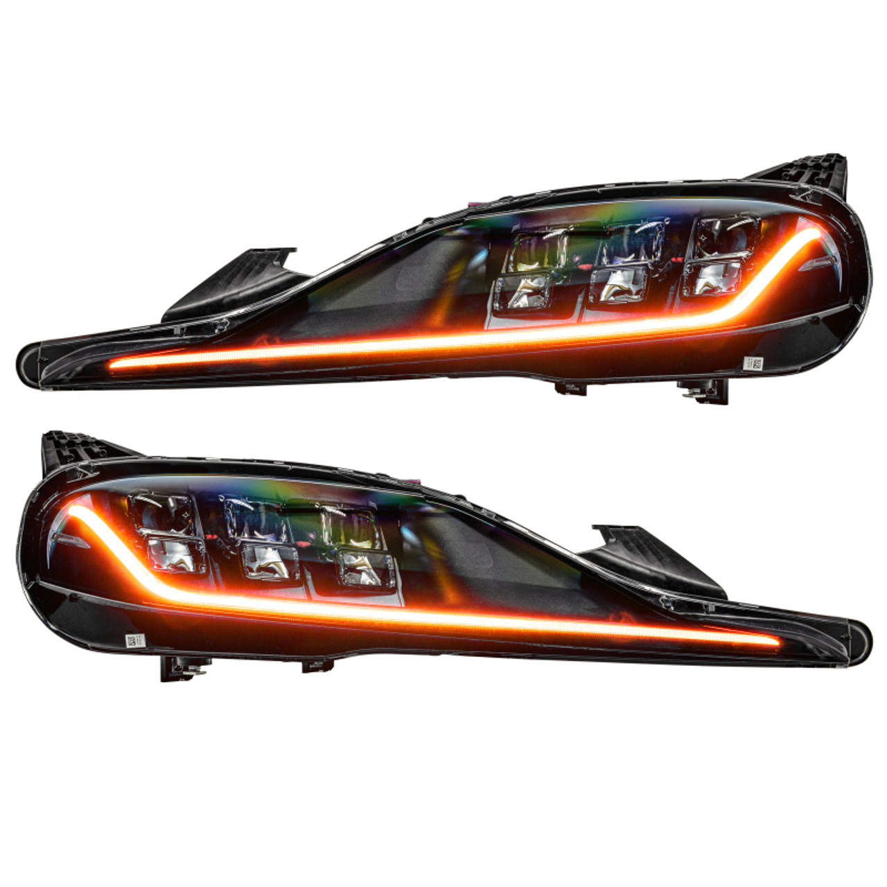 Oracle 20-21 Toyota Supra GR RGB+A Headlight DRL Upgrade Kit - ColorSHIFT w/o Cntrl - 1400-334