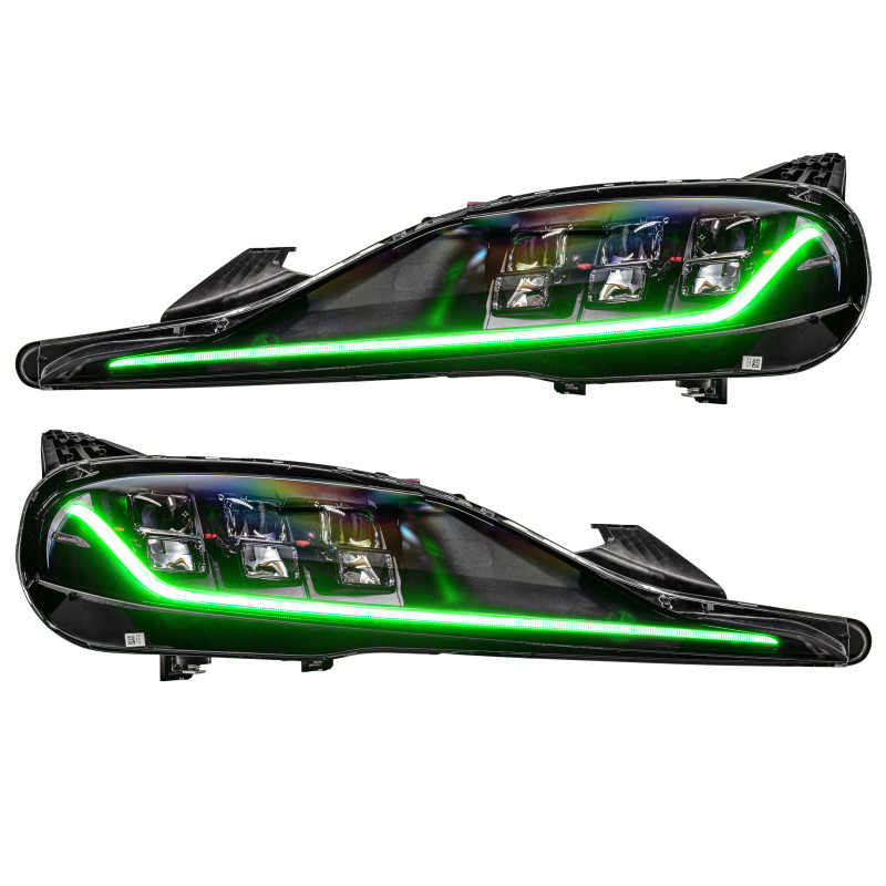 Oracle 20-21 Toyota Supra GR RGB+A Headlight DRL  Kit - ColorSHIFT w/ BC1 Controller - 1400-335