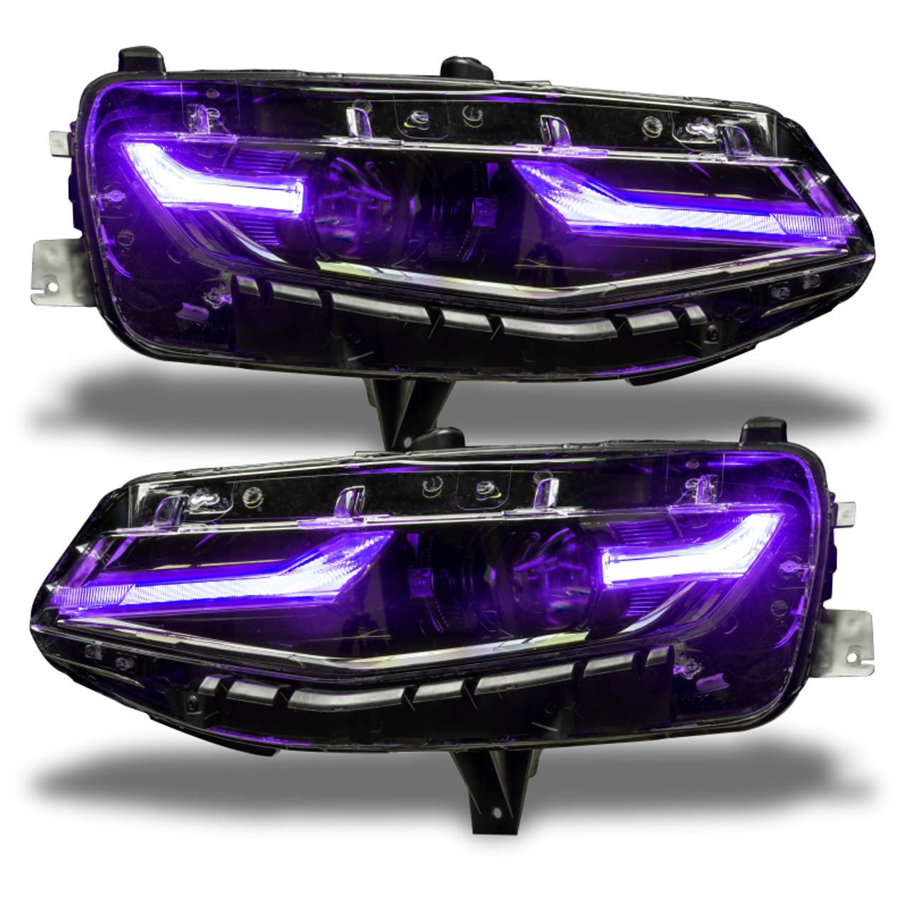 Oracle 19-21 Chevy Camaro LS/LT RGB+A Headlight DRL  Kit - ColorSHIFT w/ 2.0 Controller - 1418-333