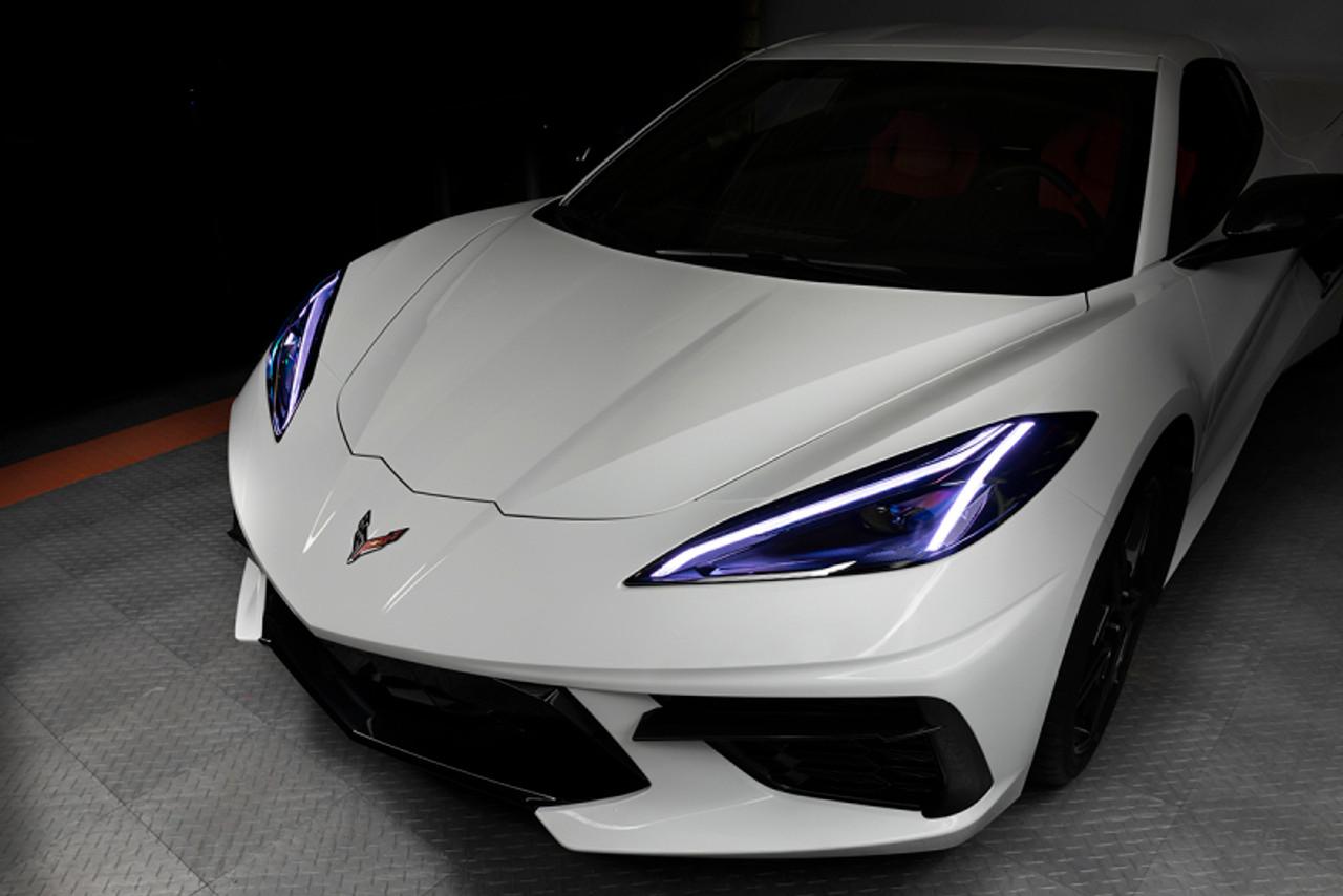 Oracle Chevy Corvette C8 RGB+A Headlight DRL  Kit - ColorSHIFT w/o Controller - 1442-334