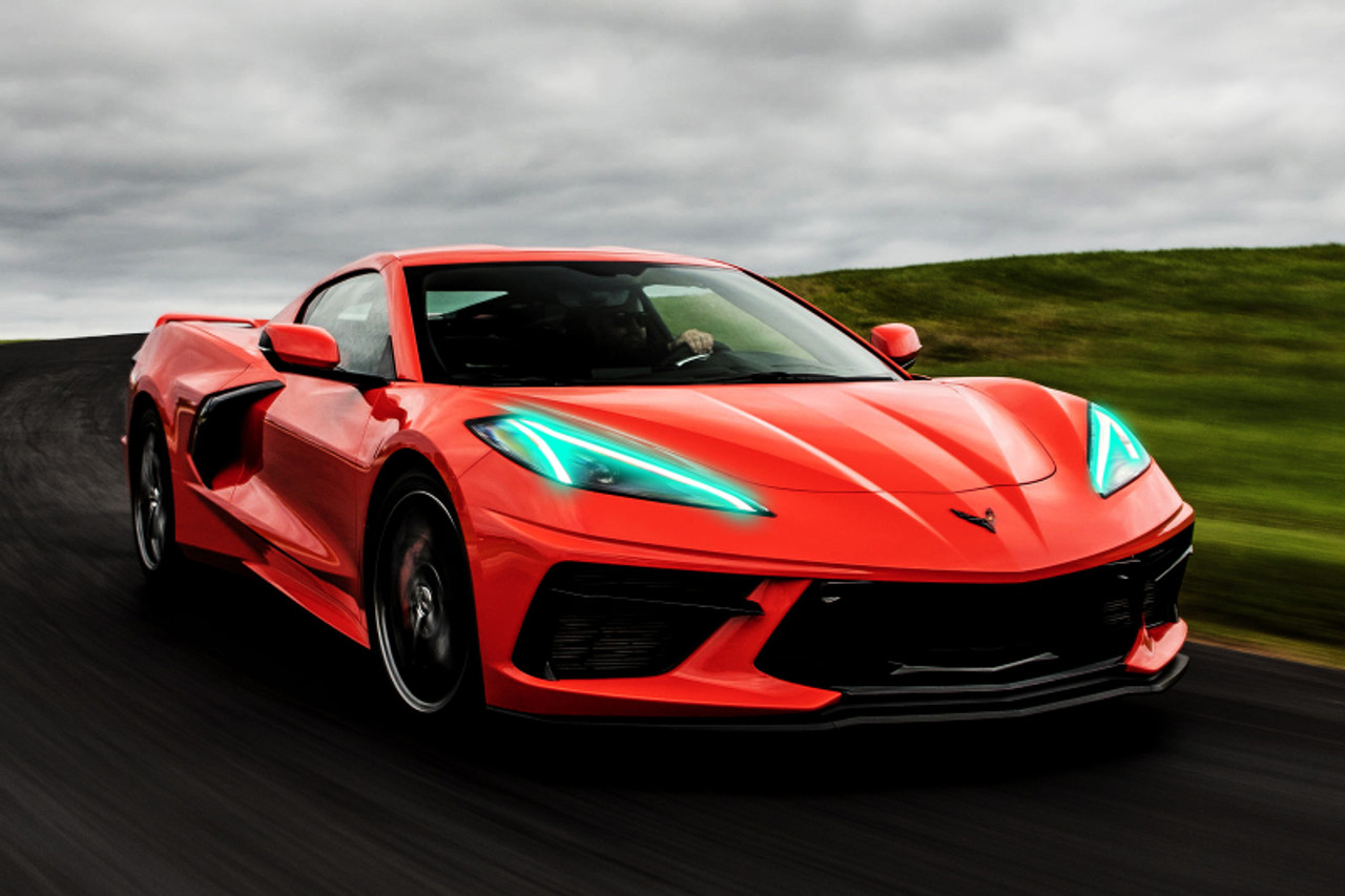 Oracle Chevy Corvette C8 RGB+A Headlight DRL  Kit - ColorSHIFT w/o Controller - 1442-334