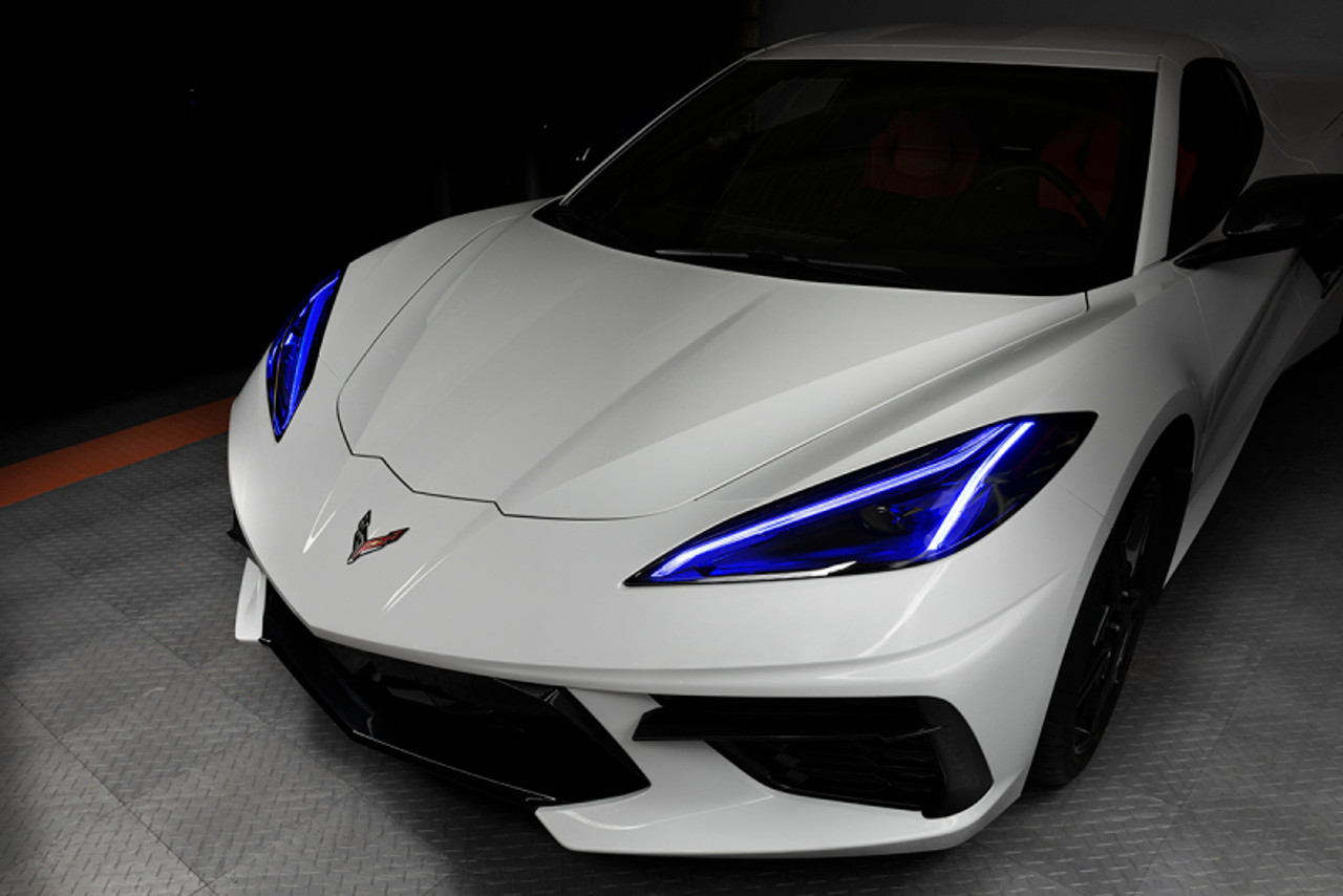Oracle Chevy Corvette C8 RGB+A Headlight DRL  Kit - ColorSHIFT w/o Controller - 1442-334