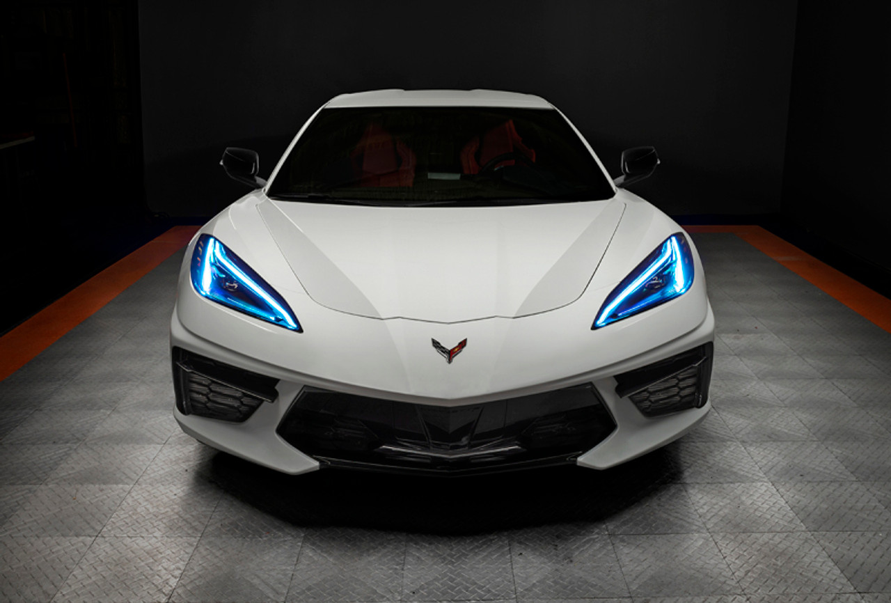 Oracle Chevy Corvette C8 RGB+A Headlight DRL  Kit - ColorSHIFT w/o Controller - 1442-334