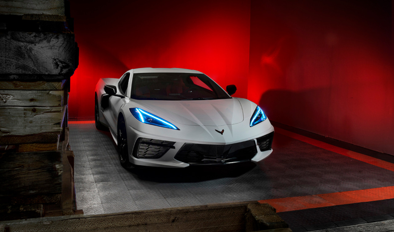 Oracle Chevy Corvette C8 RGB+A Headlight DRL  Kit - ColorSHIFT w/o Controller - 1442-334