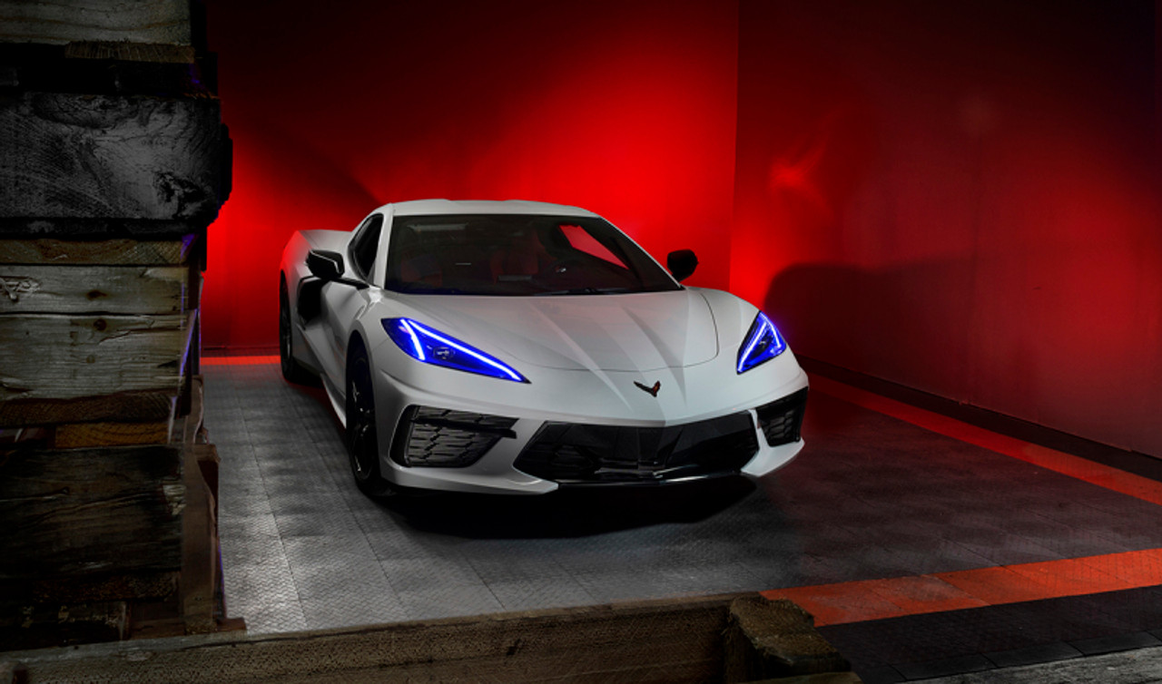 Oracle Chevy Corvette C8 RGB+A Headlight DRL  Kit - ColorSHIFT w/o Controller - 1442-334