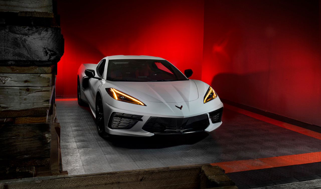 Oracle Chevy Corvette C8 RGB+A Headlight DRL Kit - ColorSHIFT w/ Simple Cntrl - 1442-504