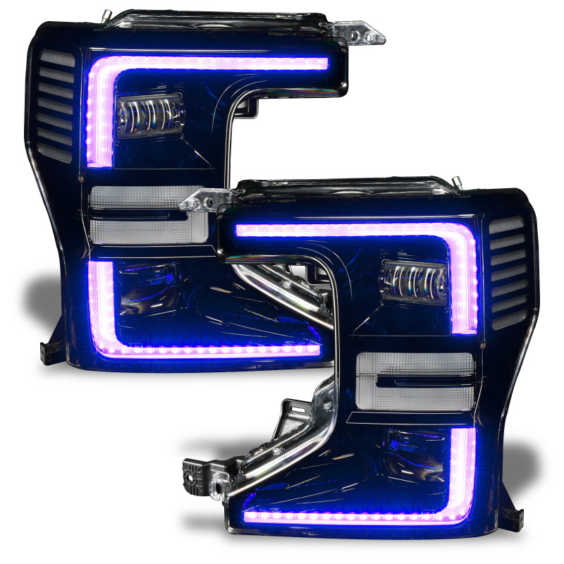 Oracle 2022 Ford F250/350 Super Duty Dynamic ColorSHIFT Headlight DRL Kit w/Switchback - 1449-332