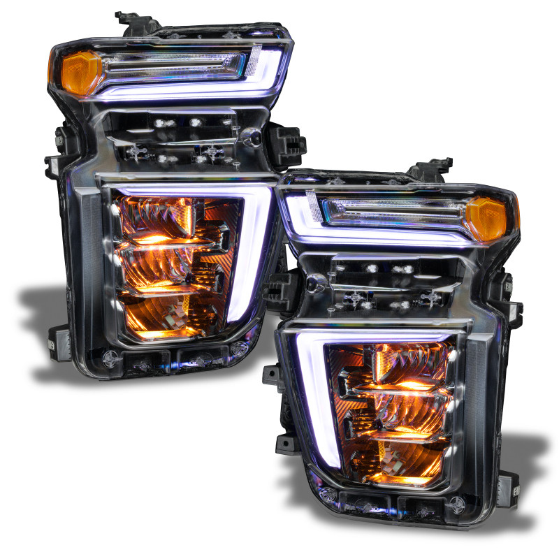 Oracle 20-21 Chevy Silverado HD 2500RGB Headlight Demon Eye Kit - w/o Controller - 1453-334