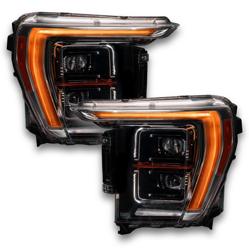 Oracle 21-22 Ford F-150 ColorSHIFT RGB+W Headlight DRL Upgrade Kit w/ No Controller - 1460-334
