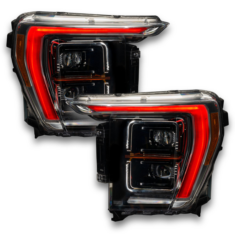 Oracle 21-22 Ford F-150 ColorSHIFT RGB+W Headlight DRL Upgrade Kit w/ No Controller - 1460-334