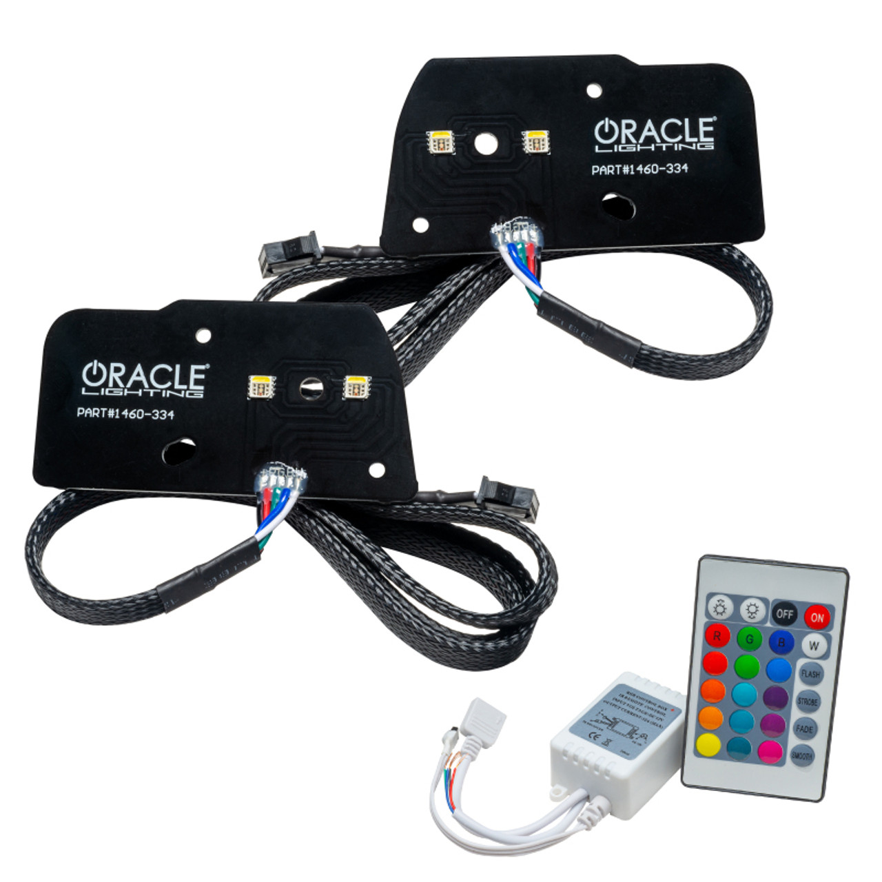 Oracle 21-22 Ford F-150 ColorSHIFT RGB+W Headlight DRL Upgrade Kit w/ Simple Controller - 1460-504
