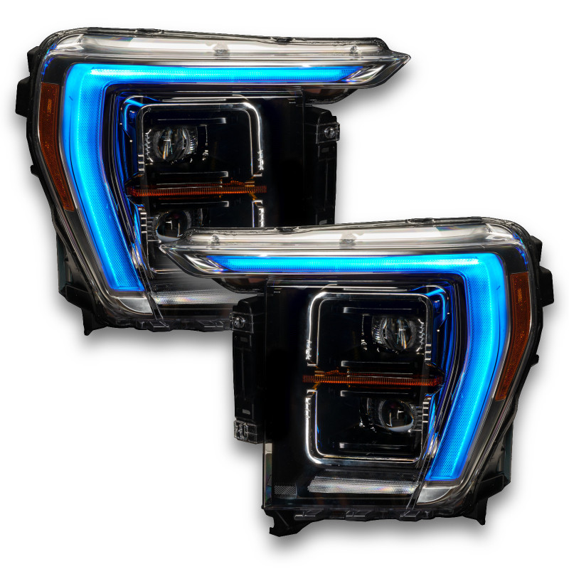 Oracle 21-22 Ford F-150 ColorSHIFT RGB+W Headlight DRL Upgrade Kit w/ Simple Controller - 1460-504