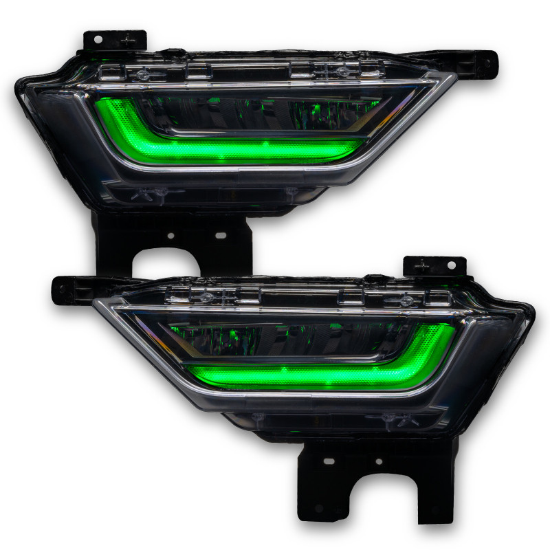 Oracle 21-22 Ford F-150 ColorSHIFT RGB+W Fog Light DRL Upgrade Kit w/ No Controller - 1462-334