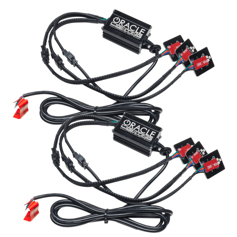 Oracle 21-22 Nissan Titan Demon Eye RGB Headlight Upgrade Kit - ColorSHIFT w/o Cntrl - 1464-334