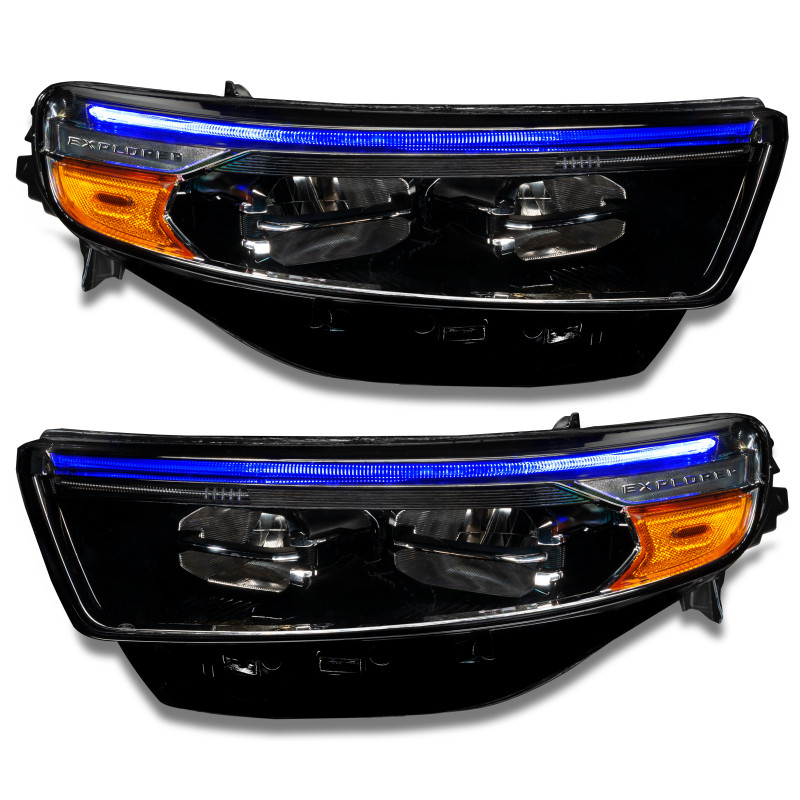 Oracle 20-22 Ford Explorer Dynamic RGB Headlight DRL Kit - - w/ BC1 Controller - 1472-335