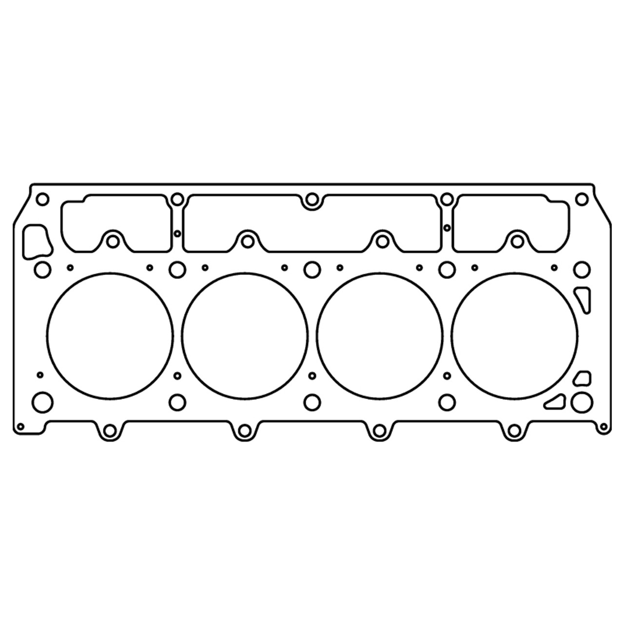Cometic GM LSX LHS 4.1in Bore .052in MLX 4-Layer Head Gasket - C5076-052