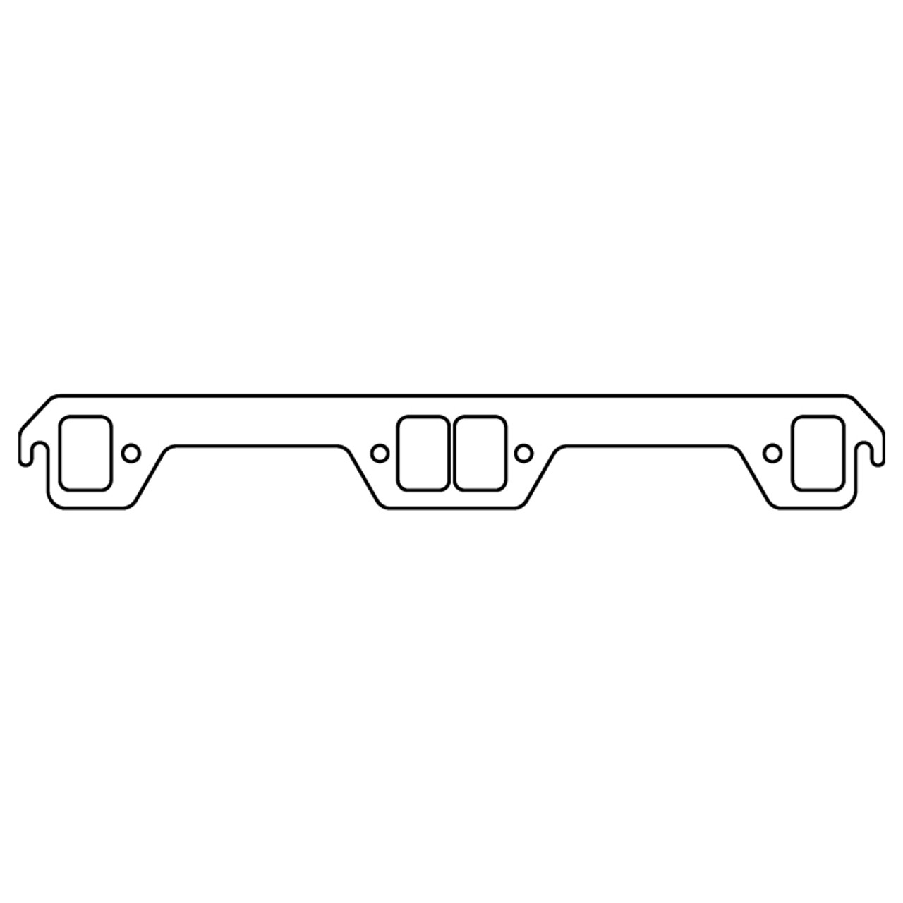 Cometic AMC Gen-3 V8 .064in ArmorCore Exhaust Manifold Gasket Set - With Rectangular Ports - C5101-064