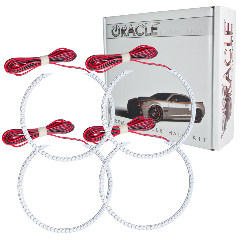 Oracle Dodge Challenger 08-14 LED Halo Kit (ProjectorHL) - White - 2238-001