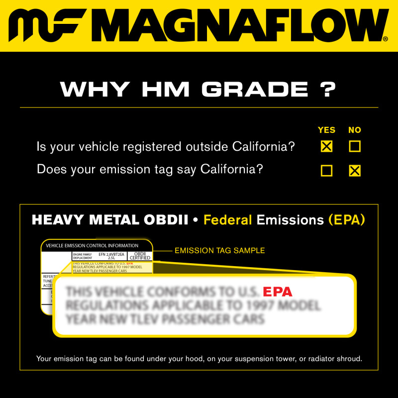 MagnaFlow Conv DF 03-06 Hyundai Santa Fe 3.5L - 24240
