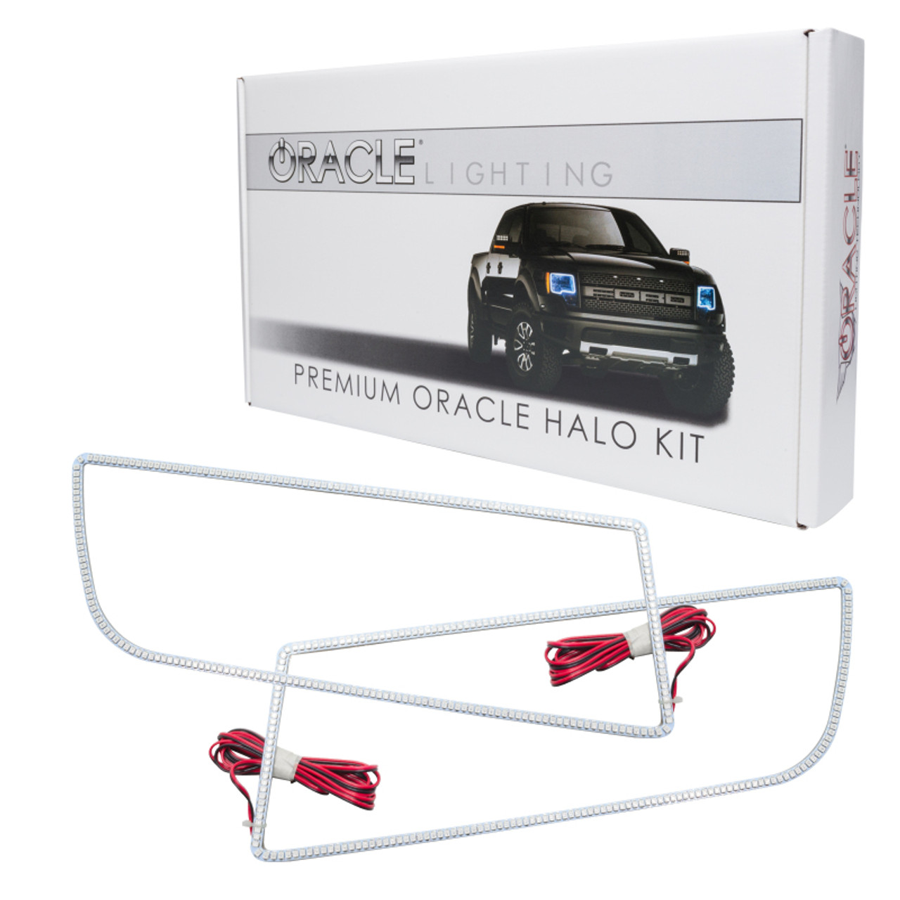 Oracle Chevrolet Camaro Non-RS 14-15 LED Halo Kit Square Style - White - 2255-001