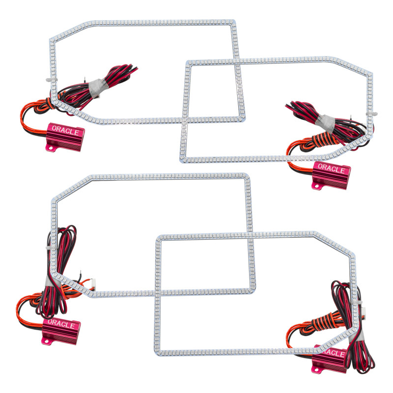 Oracle Chevrolet Silverado 14-15 LED Halo Kit Non-Projector Style - White - 2271-001