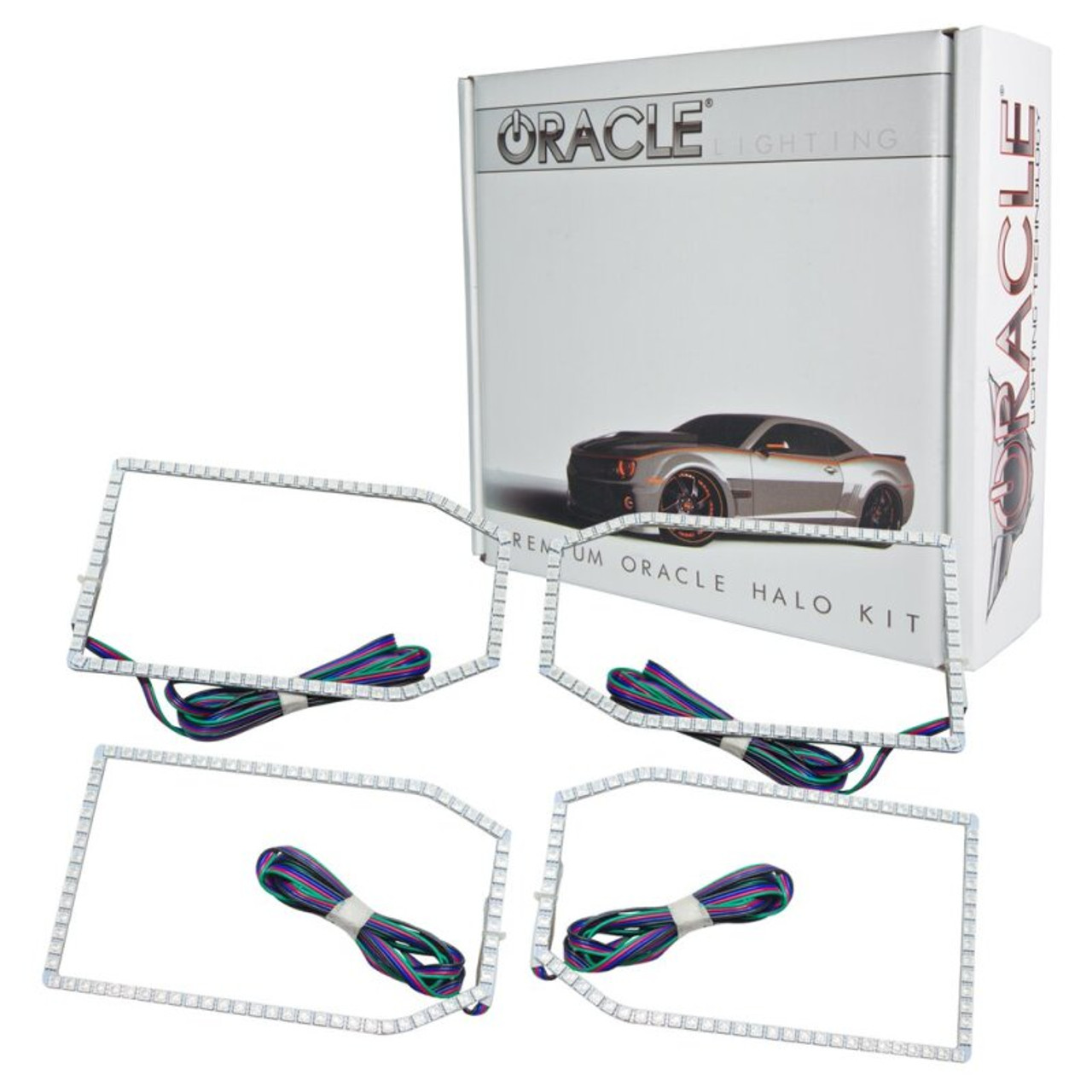 Oracle Chevy Silverado 14-15 Halo Kit Non-Projector Style - ColorSHIFT w/ BC1 Cntrl - 2271-335