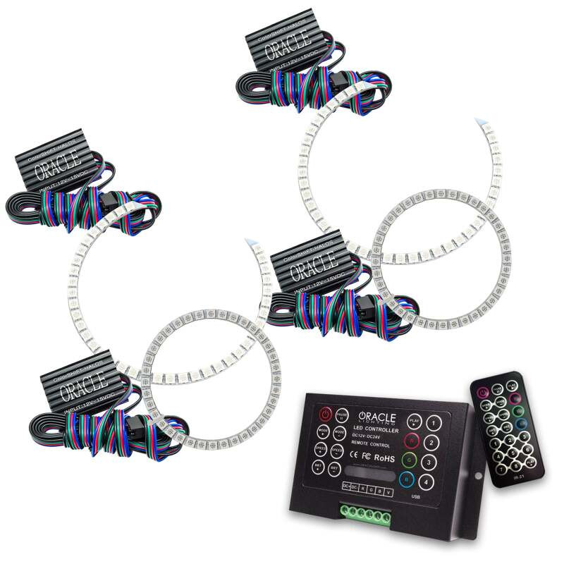 Oracle Ford FiveHundred 05-07 Halo Kit - ColorSHIFT w/ 2.0 Controller - 2293-333