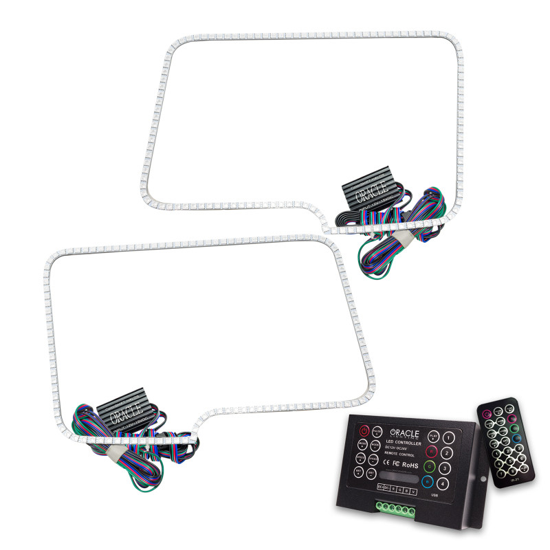Oracle Ford F-150/Raptor 09-14 Halo Kit - ColorSHIFT w/ 2.0 Controller - 2300-333
