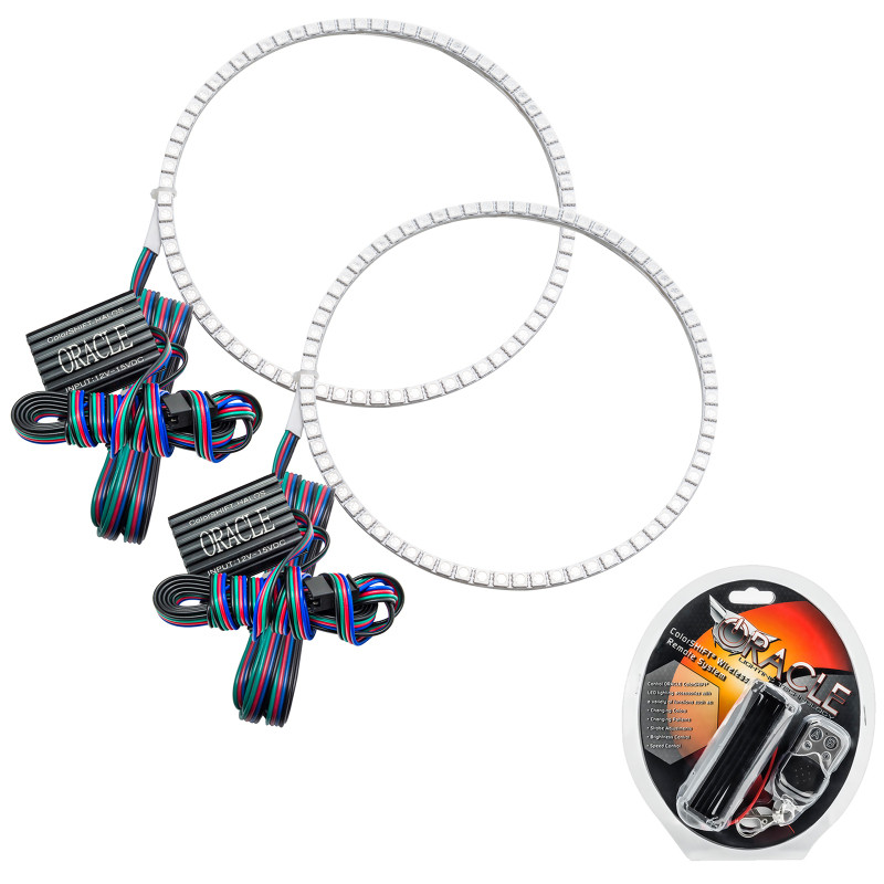 Oracle Hummer H3 05-10 Halo Kit - ColorSHIFT w/ RF Controller - 2316-330