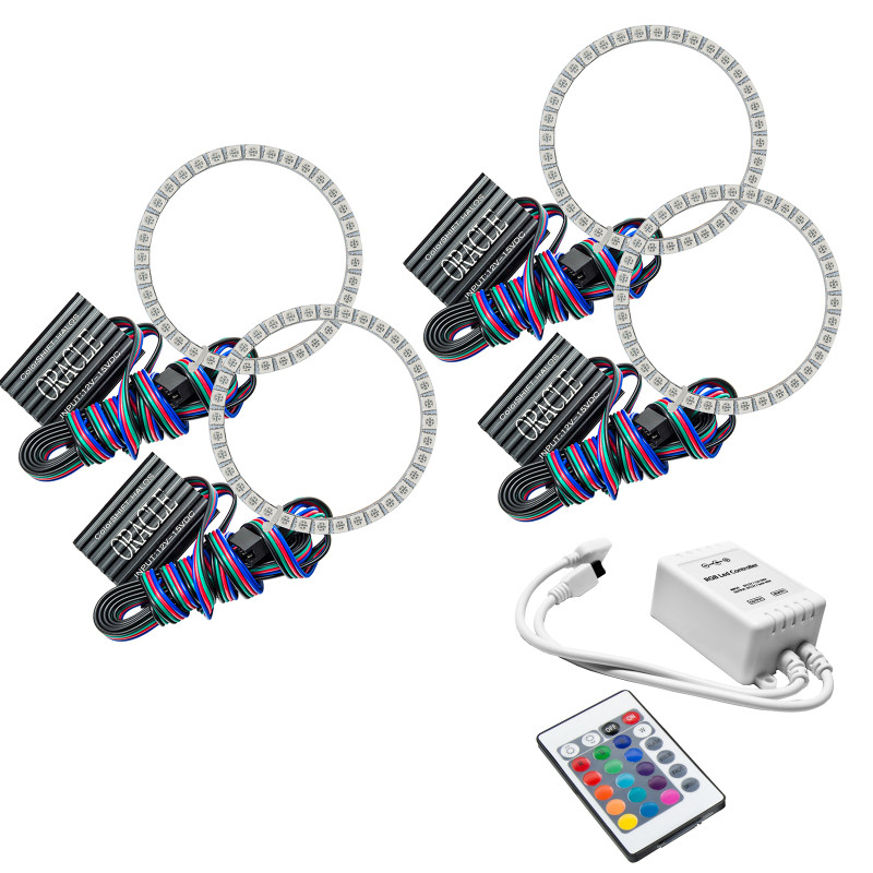 Oracle Infiniti FX35 03-07 Halo Kit - ColorSHIFT w/ Simple Controller - 2327-504