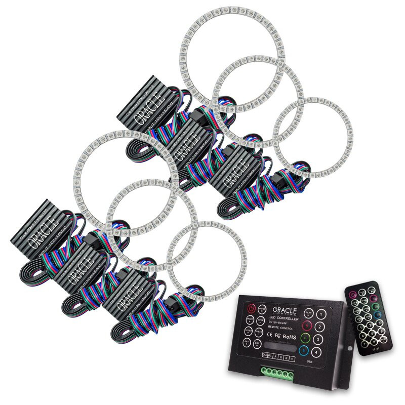 Oracle Infiniti M35 06-08 Halo Kit - ColorSHIFT w/ 2.0 Controller - 2328-333