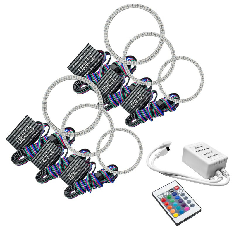 Oracle Infiniti M35 06-08 Halo Kit - ColorSHIFT w/ Simple Controller - 2328-504