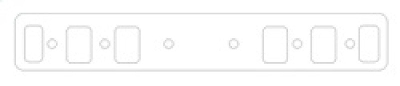 Cometic Oldsmobile 330/350/403 Gen-2 Rocket V8 .060in Fiber Intake Mani Gasket Set - C5216-060