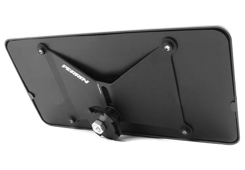 PERRIN 15-17 Subaru WRX/STI (w/FMIC ONLY) License Plate Relocation Kit - PSP-BDY-202F Photo - Primary