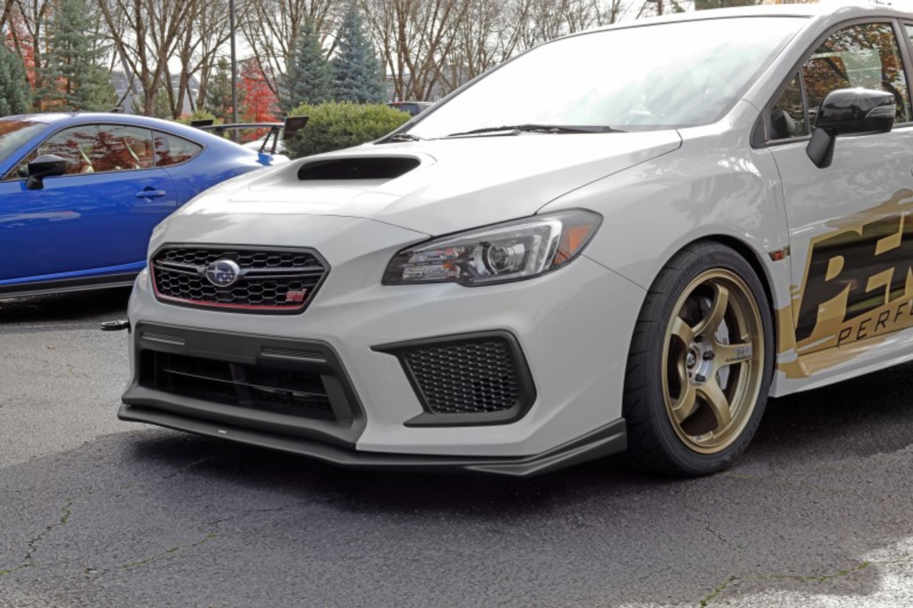 PERRIN 18-21 Subaru WRX & STI / 13-25 BRZ / 17-20 Toyota 86 Tow Hook Kit (Front) - Flat Black - PSP-BDY-235BK