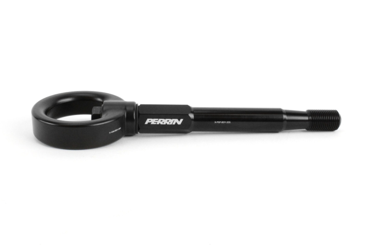 PERRIN 18-21 Subaru WRX & STI / 13-25 BRZ / 17-20 Toyota 86 Tow Hook Kit (Front) - Flat Black - PSP-BDY-235BK