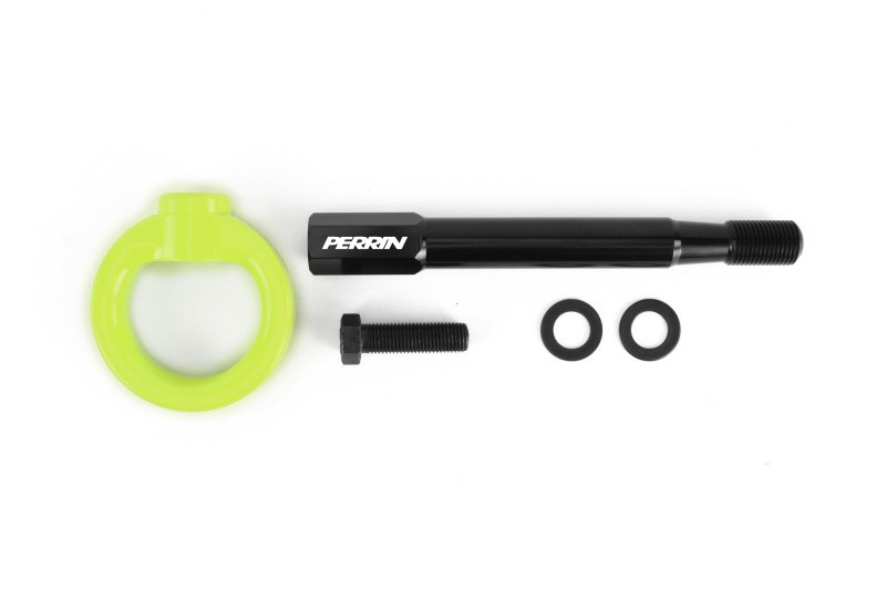 PERRIN 22-25 Toyota GR86 Tow Hook Kit (Front) - Neon Yellow - PSP-BDY-236NY
