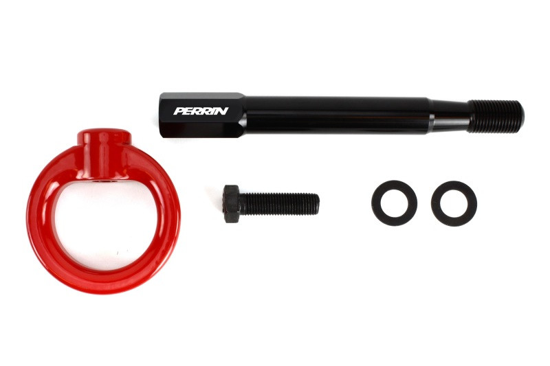 PERRIN 22-25 Toyota GR86 Tow Hook Kit (Front) - Red - PSP-BDY-236RD