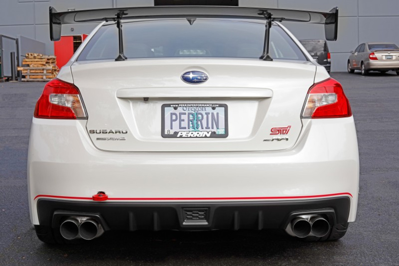 PERRIN 15-21 Subaru WRX/STI Tow Hook Kit (Rear) - Red - PSP-BDY-252RD