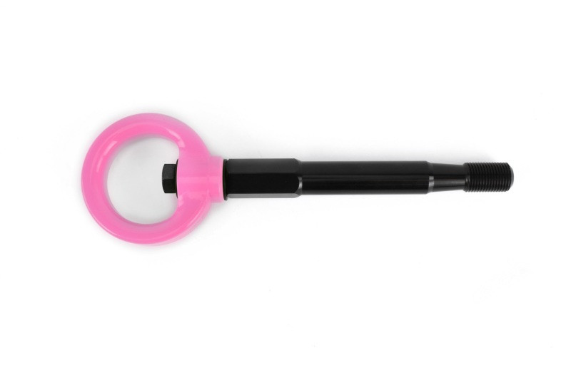 PERRIN 14-19 Subaru Forester/Ascent Tow Hook Kit (Rear) - Hyper Pink - PSP-BDY-253HP