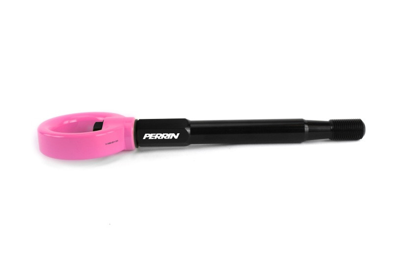 PERRIN 13-25 Subaru BRZ / 13-20 Scion FRS & Toyota 86 / 22-25 GR86 Tow Hook Kit (Rear) - Hyper Pink - PSP-BDY-255HP