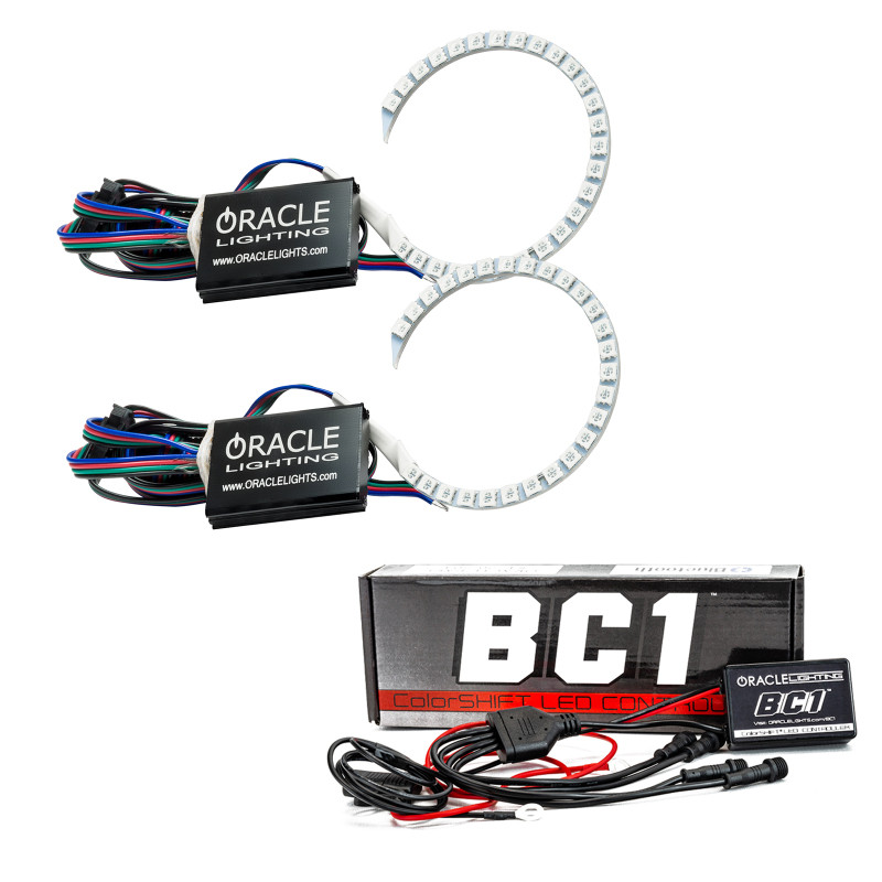 Oracle Audi A5 07-13 Halo Kit - ColorSHIFT w/ BC1 Controller - 2351-335