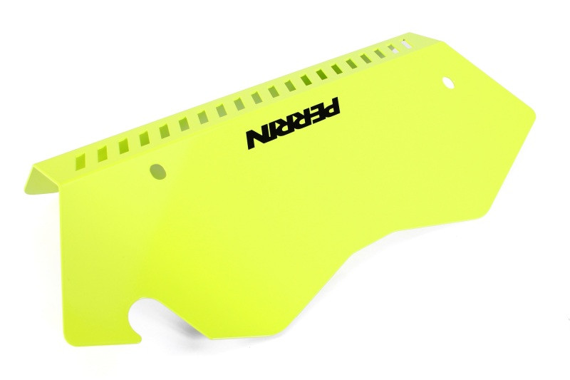 PERRIN 22-25 Subaru WRX Pulley Cover - Neon Yellow (TALL - For Use w/o PERRIN AOS) - PSP-ENG-153NY