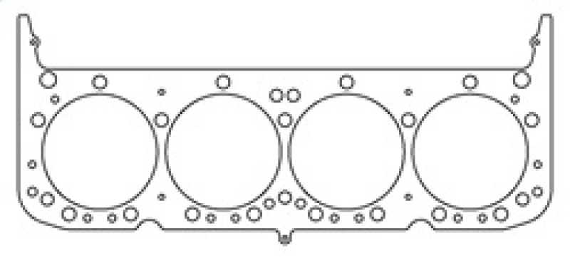 Cometic Chevy Gen-1 Small Block V8 .066in MLS Cylinder Head Gasket - 4.100in Bore - Round Bore - C5246-066