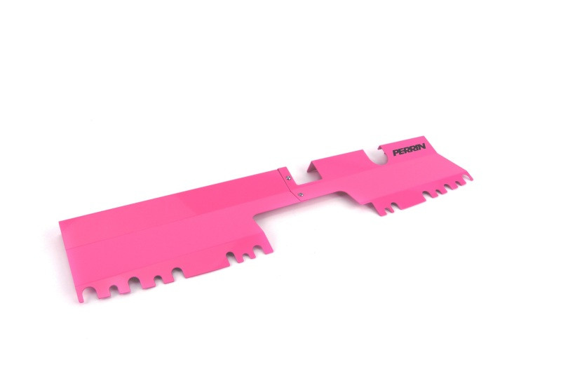 PERRIN 15-21 Subaru WRX/STI Radiator Shroud (Without OEM Intake Scoop) - Hyper Pink - PSP-ENG-512-2HP