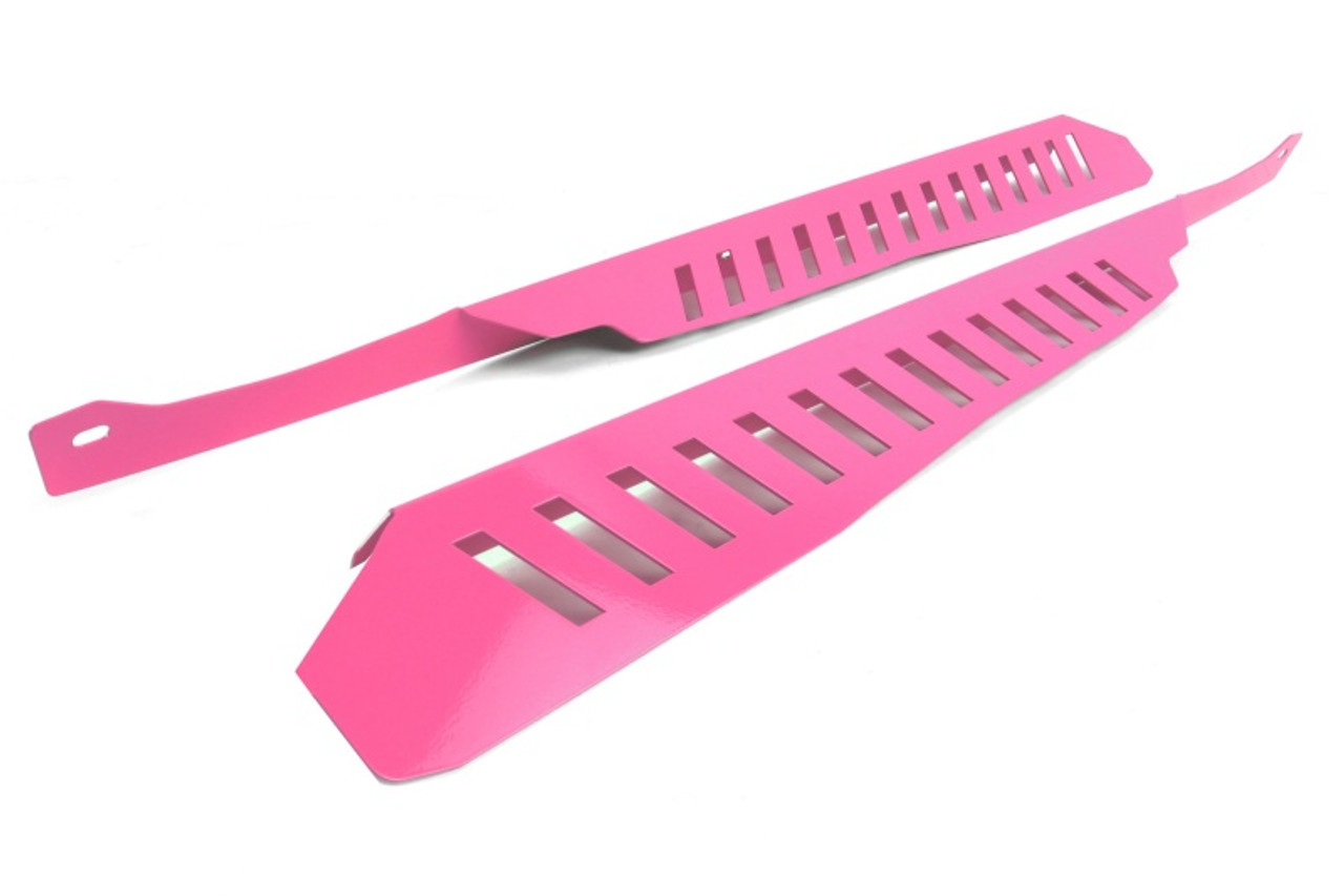 PERRIN 08-14 Subaru WRX/STI / 08-11 Impreza Fender Shroud Set - Hyper Pink - PSP-ENG-549HP