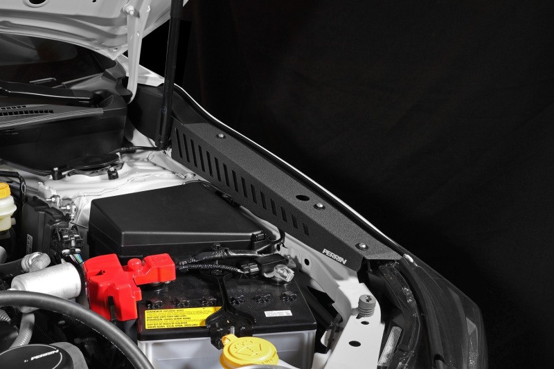 PERRIN 22-25 Subaru WRX Fender Shroud Set - Black - PSP-ENG-551BK